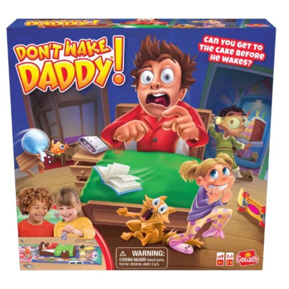Goliath Don't Wake Daddy Board Game - Colorful Fun for Kids - Picture 1 of 9